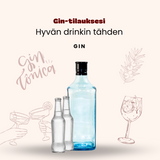Gin-tilauksesi