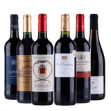 Ranskalainen Luksus Viinipaketti, jossa 6 x kultamitalia🥇