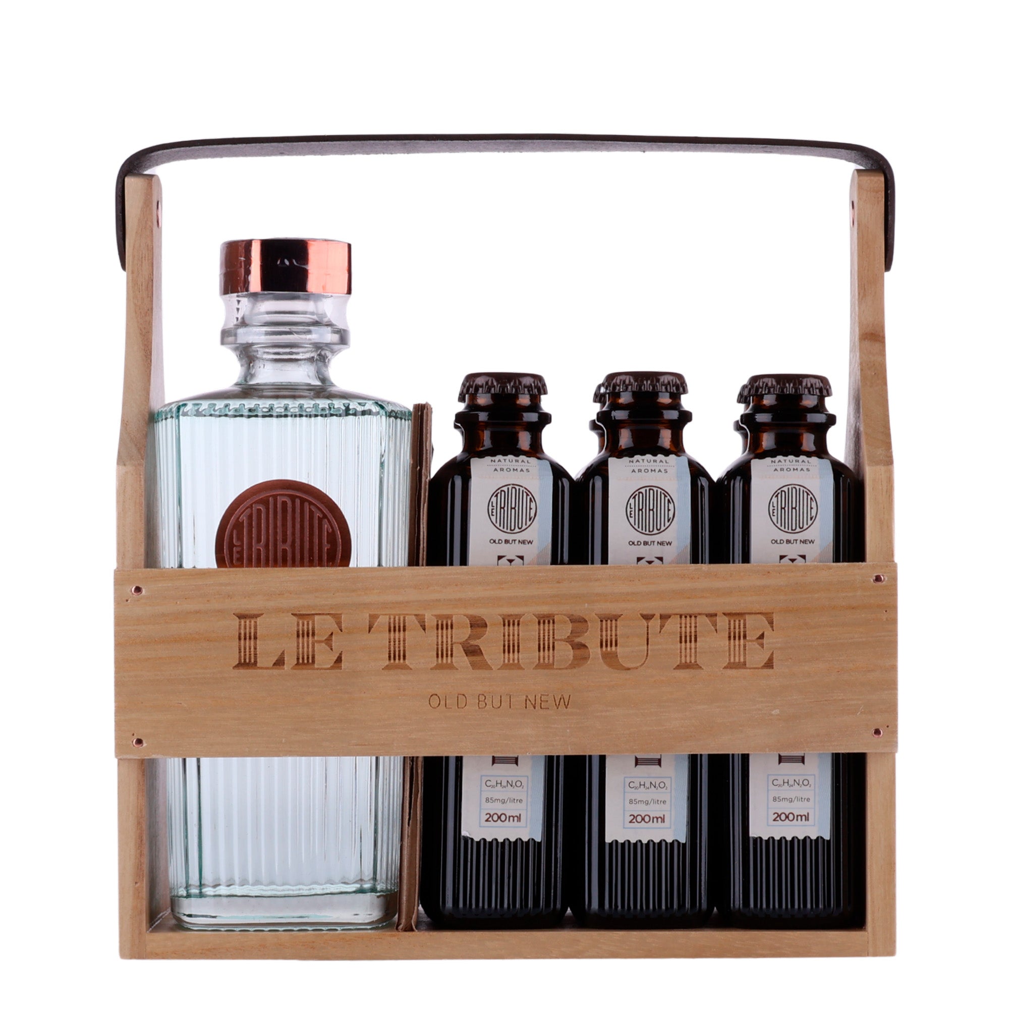 Le Tribute Gin Lahjapaketti - 70cl - 43% [Lahjapakkaus]