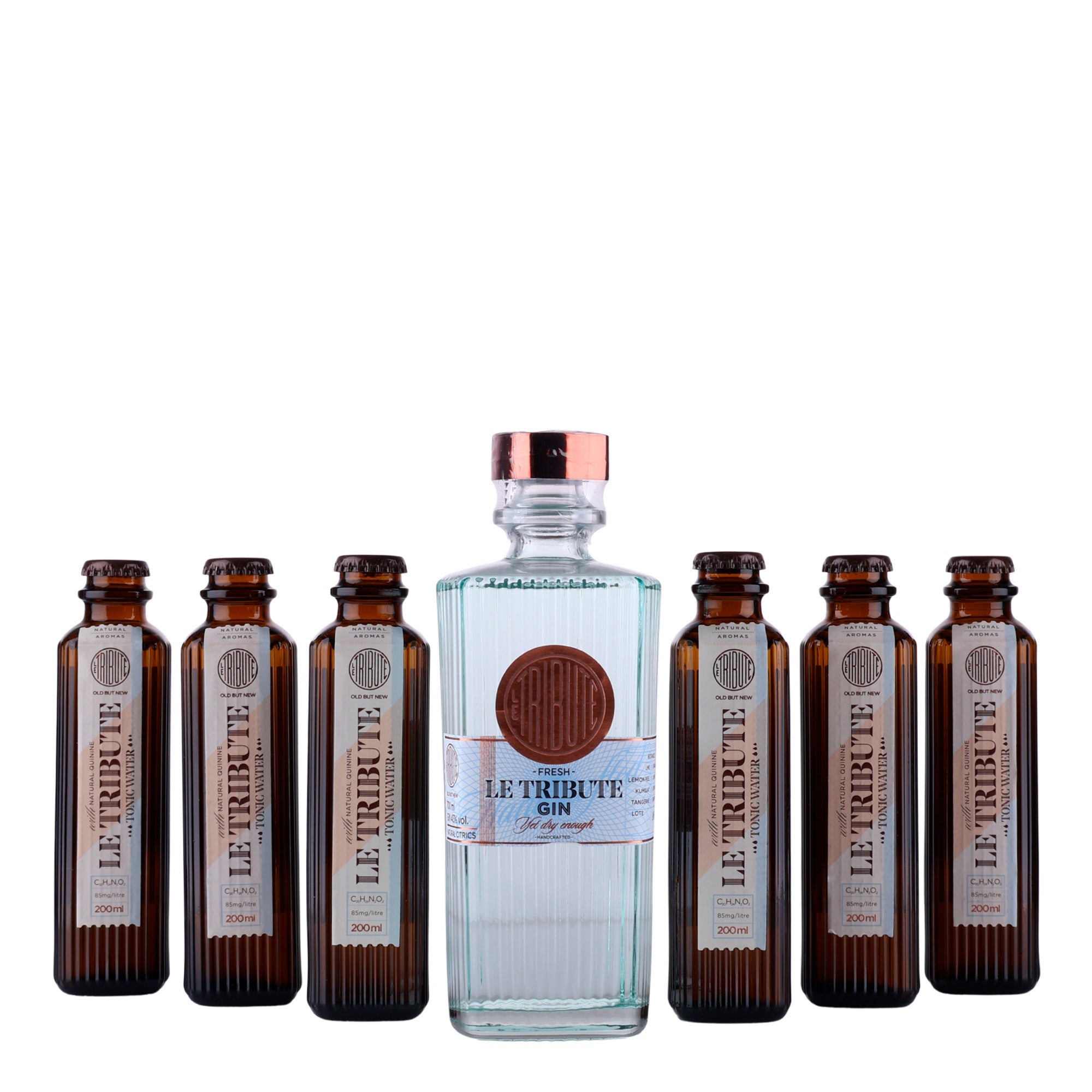 Le Tribute Gin Lahjapaketti - 70cl - 43% [Lahjapakkaus]